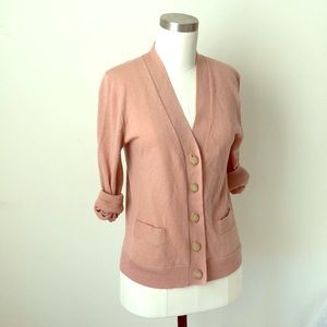 J.Crew Merino wool V-neck cardigan sweater